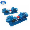 High viscosity oil transfer electric three screw pump